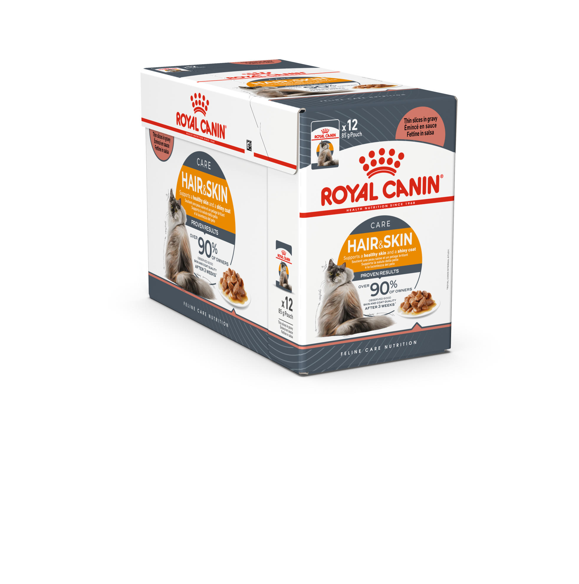 Royal Canin Hair & Skin Care Gravy Adult kissan märkäruoka